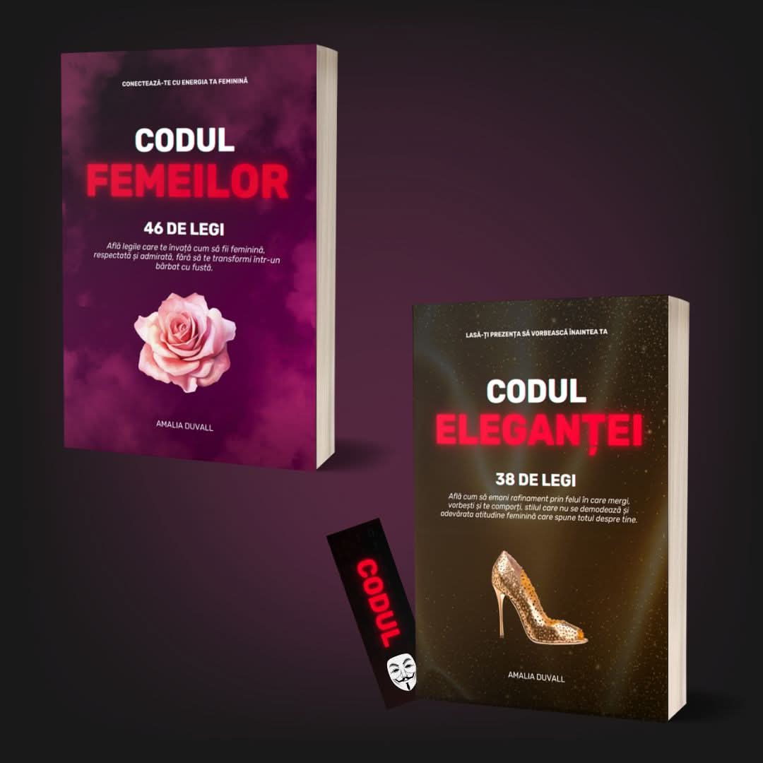 PACHET 2 CĂRȚI: CODURILE GRAȚIEI