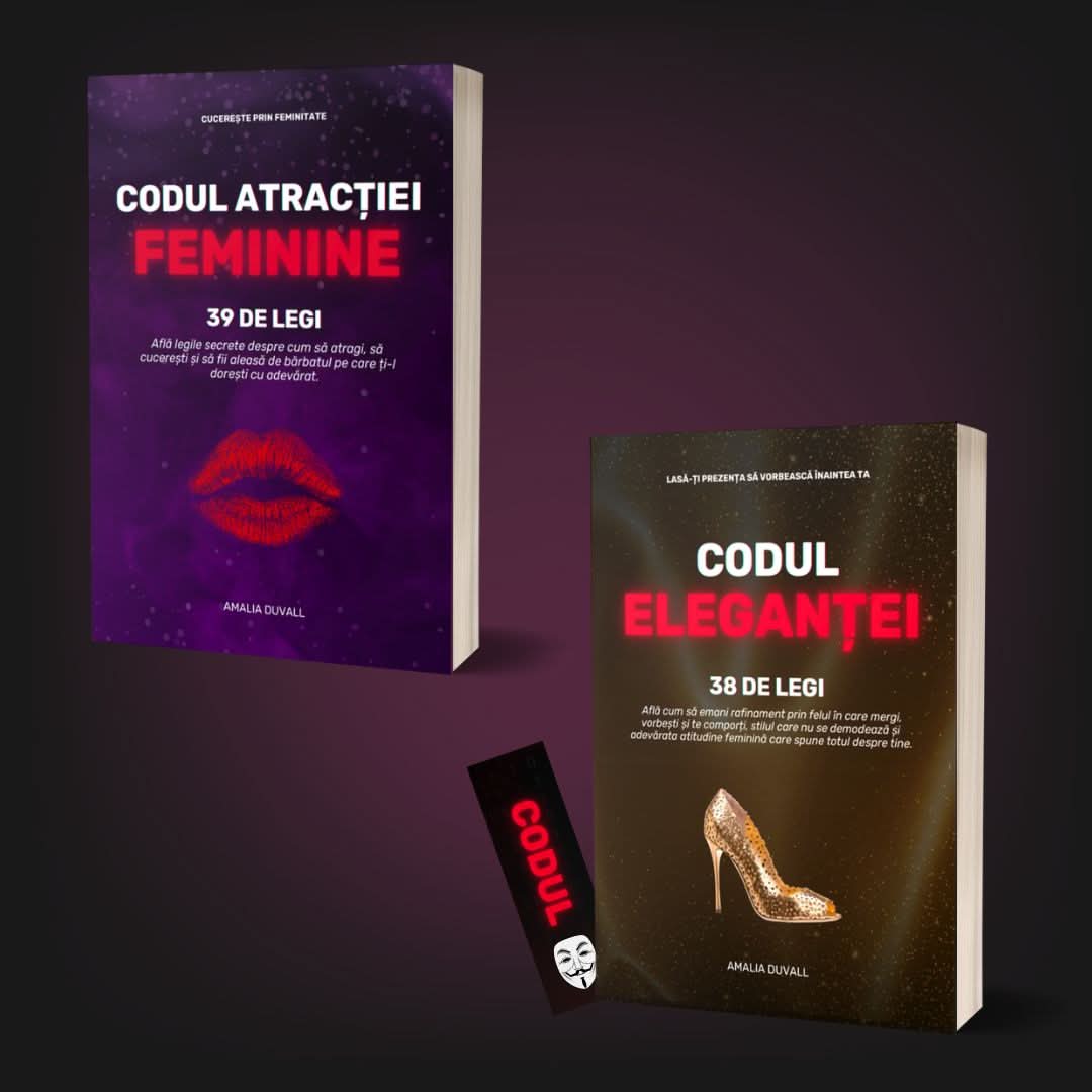 PACHET 2 CĂRȚI: CODURILE FARMECULUI