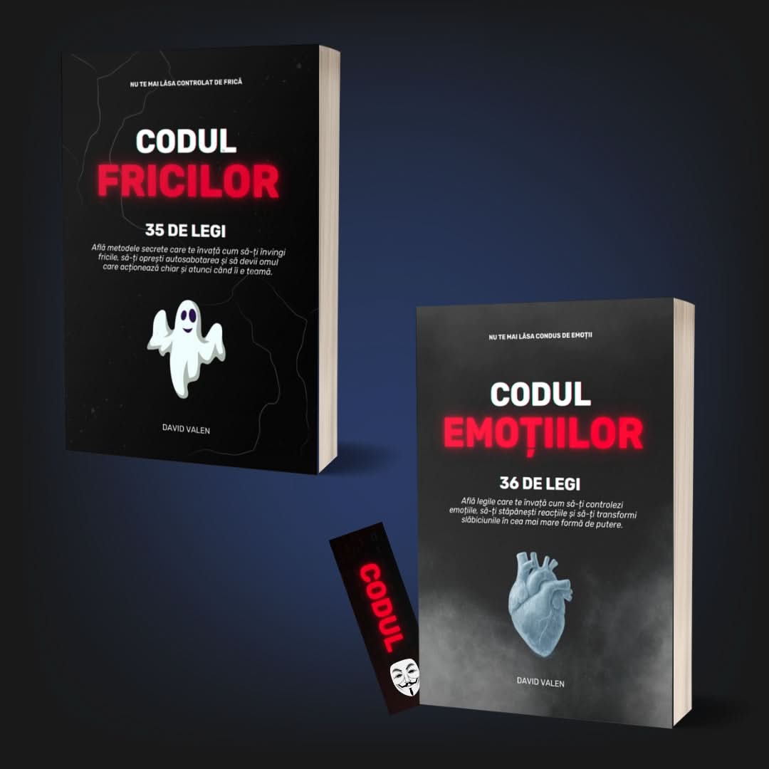 PACHET 2 CĂRȚI: CODURILE REZISTENȚEI
