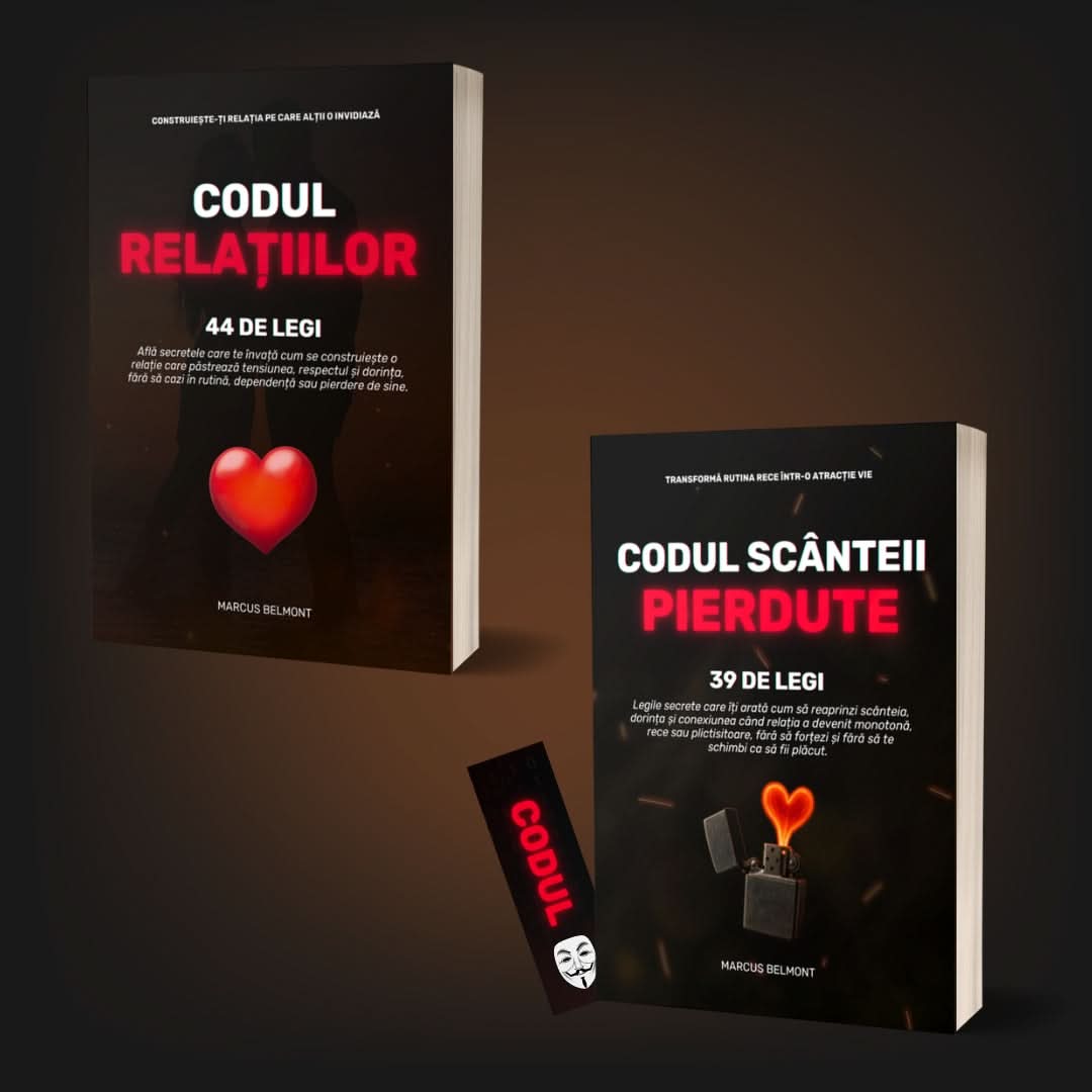 PACHET 2 CĂRȚI: CODURILE LEGĂTURILOR