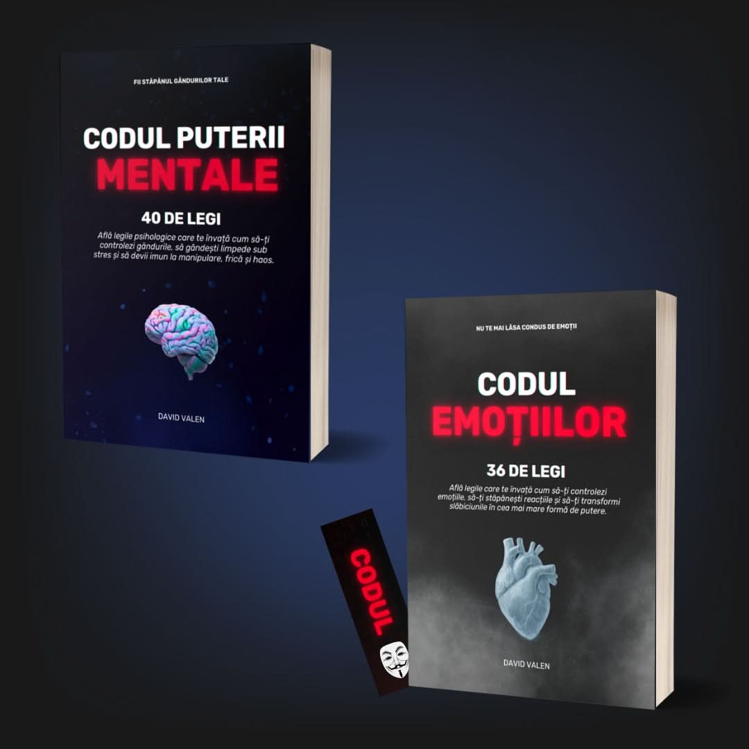 PACHET 2 CĂRȚI: CODURILE STĂPÂNIRII