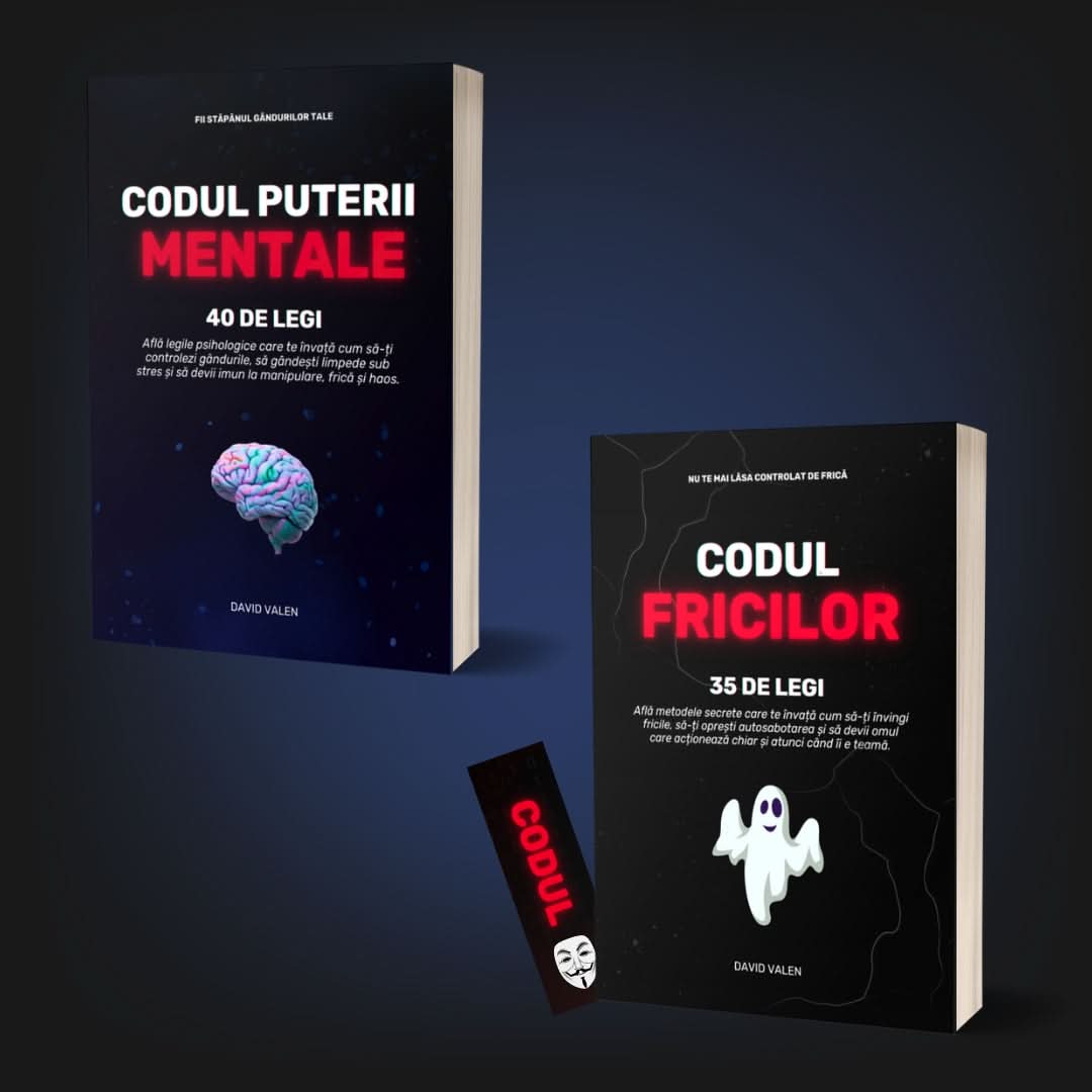 PACHET 2 CĂRȚI: CODURILE CURAJULUI