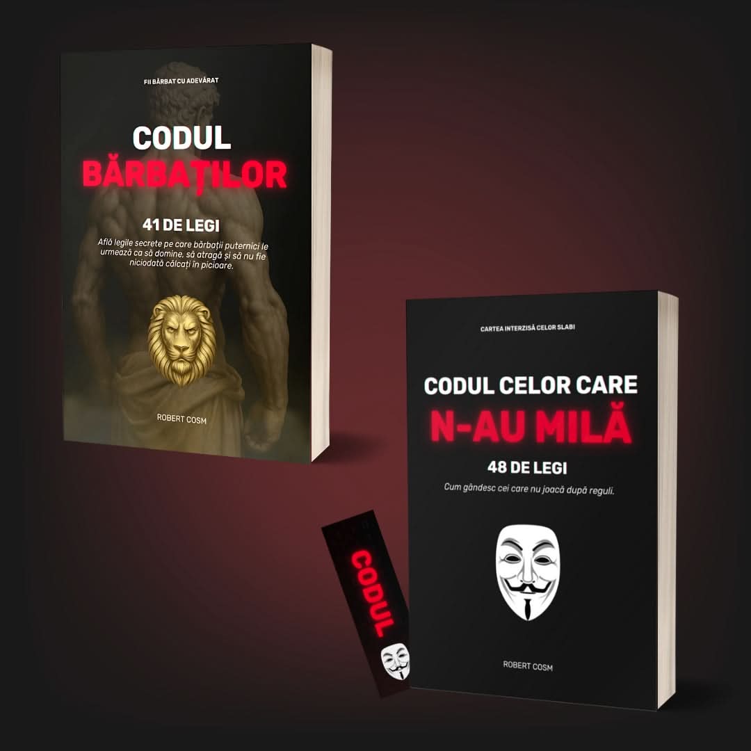 PACHET 2 CĂRȚI: CODURILE DOMINĂRII