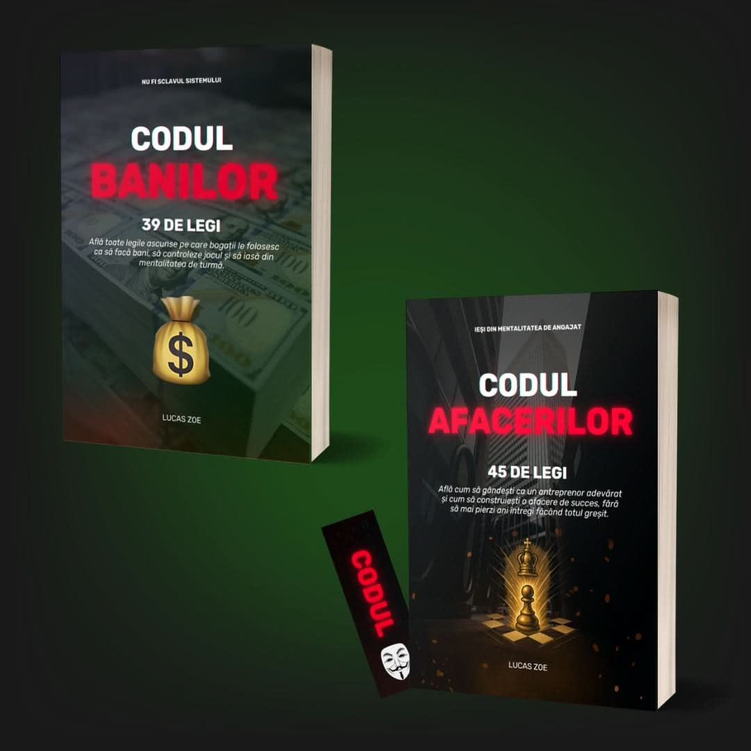 PACHET 2 CĂRȚI: CODURILE PROFITULUI