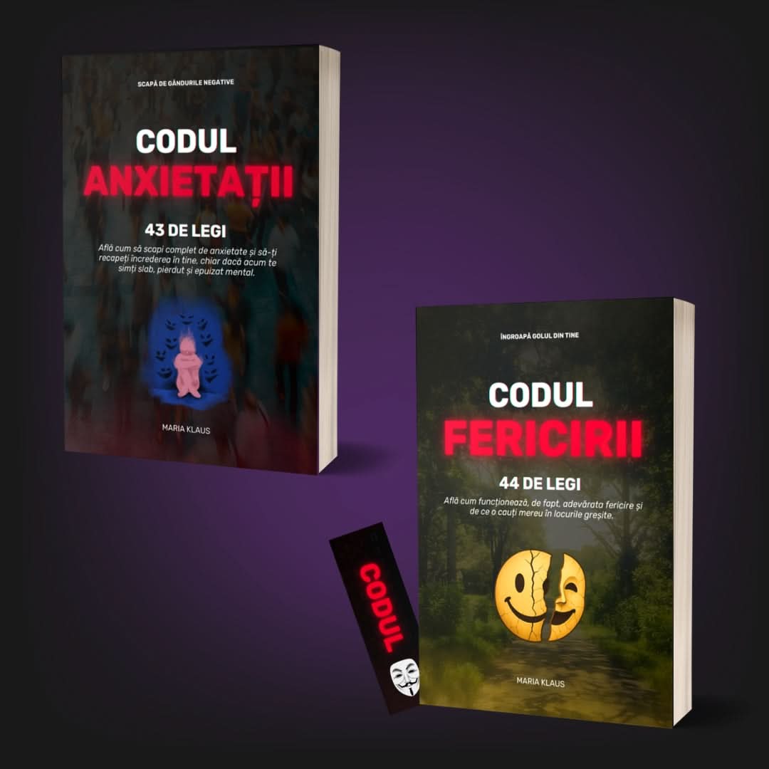 PACHET 2 CĂRȚI: CODURILE LINIȘTII