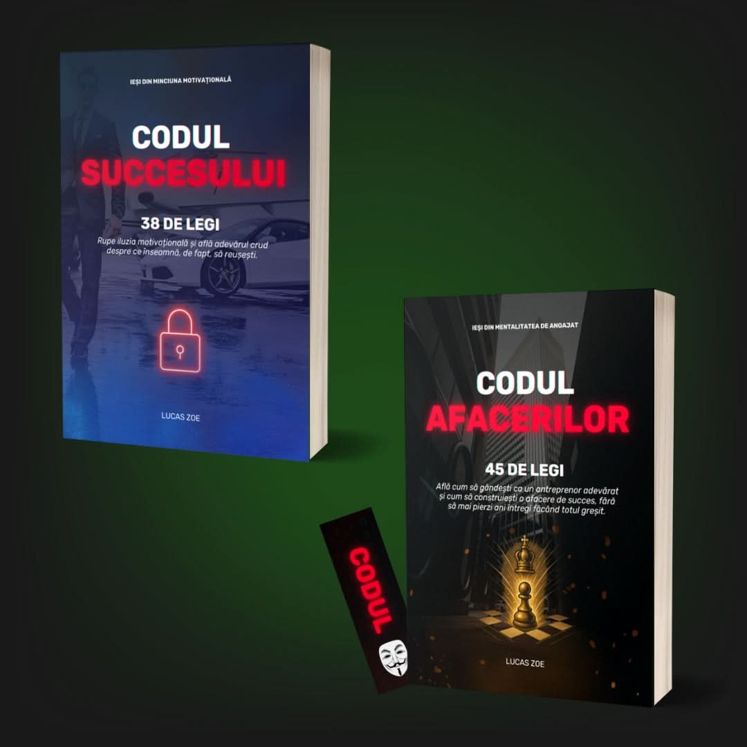 PACHET 2 CĂRȚI: CODURILE SCALĂRII