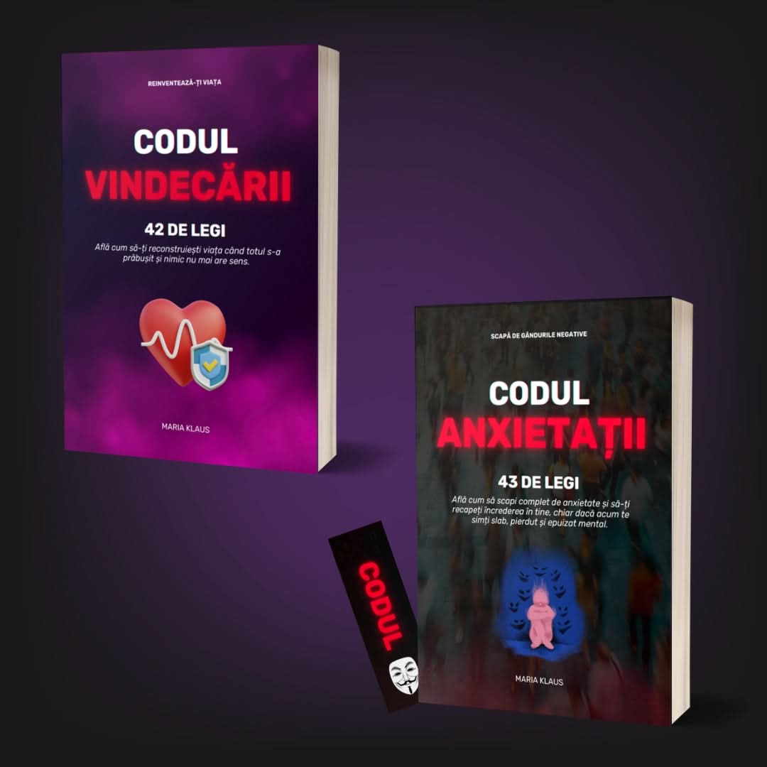PACHET 2 CĂRȚI: CODURILE DURERII